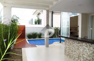 Casa em condomínio fechado com 4 quartos à venda na avenida carlos diaulas serpa, 100, loteamento parque dos alecrins, campinas, 339 m2 por r$ 2.860.000