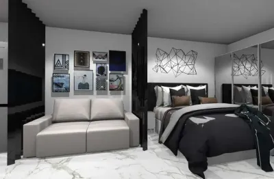 Apartamento para venda em carapicuíba, jardim das belezas, 1 dormitório, 1 banheiro, 1 vaga