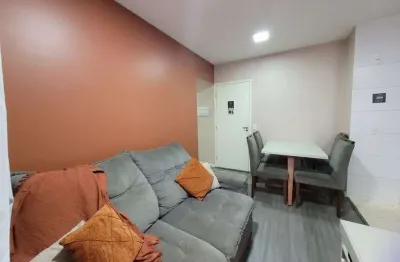 Apartamento 2 dormitórios , 61m² , com varanda, 1 vaga ,  em poá