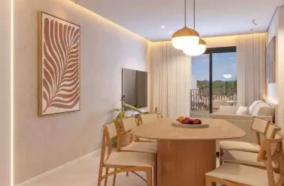 Apartamento 2 dormitórios sendo 1 suíte, varanda ,1 vaga, 65m²