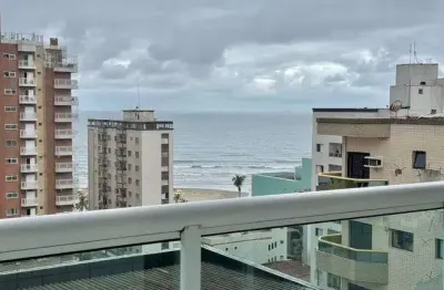 Apartamento com vista mar , 3 quartos, 2 suítes , 127m , em ocian praia grande