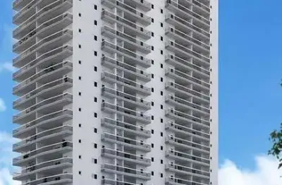 Apartamento à venda em praia grande na aviação com 2 quartos, 1 suíte, 2 vagas