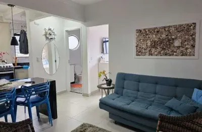 Kitnet á venda em  solemar - praia grande, 1 banheiro , 1 vaga , 35m²