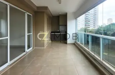 Apartamento com 3 dormitórios para alugar, 139 m²  - bosque das juritis - ribeirão preto/sp