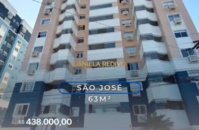 Apartamento com 2 quartos à venda, 64m² - jardim cidade de florianópolis