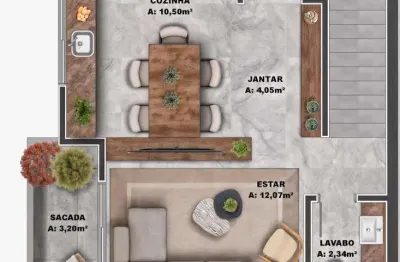 Casa com 2 quartos à venda no São Virgílio, Caxias do Sul 