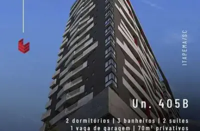 Apartamento com 2 quartos à venda no Tabuleiro dos Oliveiras, Itapema 