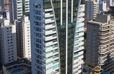 M509 - apartamento com 4 suítes, mobiliado na meia praia