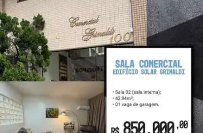 Sc579 - edifício solar grimaldi sala comercial em balneário camboriú
