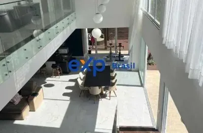 Imóvel de luxo em alphaville (abrantes) - casa com 4 quartos, 1 suíte, 5 banheiros, 3 vagas. confira!