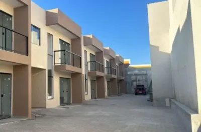 Oportunidade única: casa de 3 quartos na vila praiana, lauro de freitas-ba, com 3 suítes, 4 banheiros e 115m² de área.
