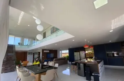 Casa de luxo em alphaville (abrantes), camaçari-ba: 4 quartos, 4 suítes, 6 banheiros, 3 vagas de garagem, 377m². venha conferir!