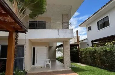 Venda de casa de luxo em vilas do atlântico: 4 quartos, 4 suítes, 6 banheiros, 2 vagas de garagem - 350m² - lauro de freitas-ba.