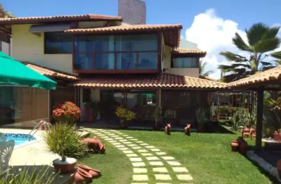 Imperdível! casa à venda em lauro de freitas-ba, vilas do atlântico: 3 quartos, 3 suítes, 5 banheiros, 4 vagas de garagem, 413m².