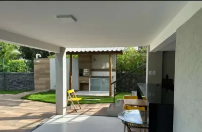 Espetacular casa à venda em lauro de freitas-ba, bairro portão: 4 quartos, 4 suítes, 6 banheiros, 6 vagas, 500m²!