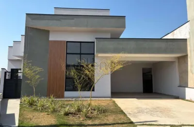 Casa à venda em indaiatuba, loteamento park gran reserve, com 3 suítes, com 156 m²