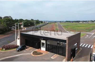 Terreno à venda em paulínia, betel, com 300 m², portoville parque betel residencial