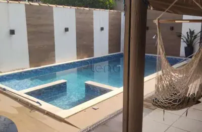 Casa à venda em paulínia, cascata, com 3 quartos, com 300 m², campos do conde i