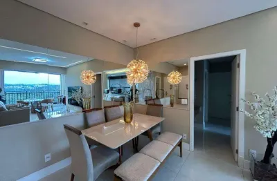 Apartamento à venda em campinas, swiss park, com 3 quartos, com 91 m², noville