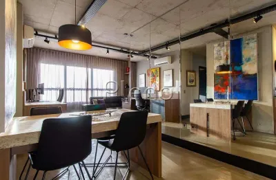 Apartamento para venda e locação com 2 quartos no cambuí em campinas