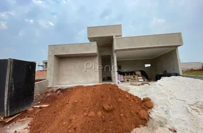Casa à venda em paulínia, parque brasil 500, com 3 suítes, com 189 m², residencial royal garden
