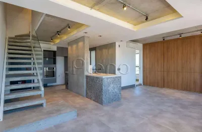 Apartamento duplex à venda em campinas, cambuí, com 1 suíte, com 140 m²