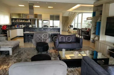 Sobrado à venda em campinas, swiss park, com 4 suítes, com 500 m²