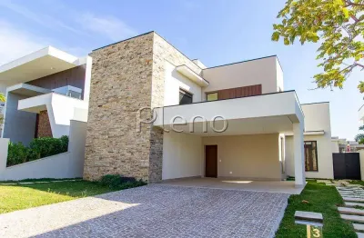 Sobrado à venda em campinas, alphaville dom pedro 2, com 3 suítes, com 308 m²
