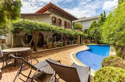 Sobrado à venda em campinas, alphaville dom pedro, com 3 suítes, com 428 m², alphaville dom pedro