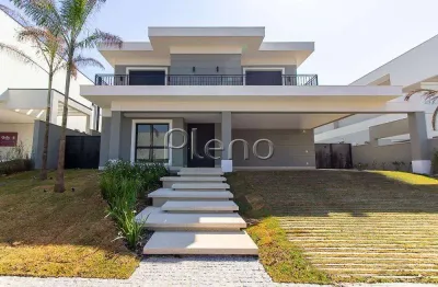 Casa à venda em campinas, loteamento mont blanc residence, com 4 suítes, com 453 m²
