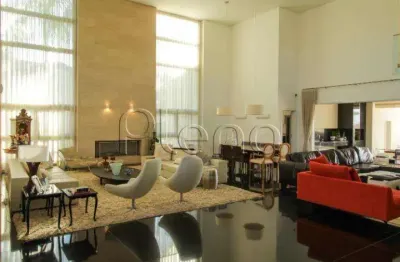 Casa à venda em campinas, loteamento alphaville campinas, com 5 suítes, com 600 m²