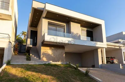 Casa à venda em campinas, swiss park, com 3 suítes, com 218 m², condomínio swiss park