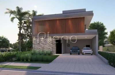 Sobrado à venda em paulínia, parque brasil 500, com 4 suítes, com 300.22 m²