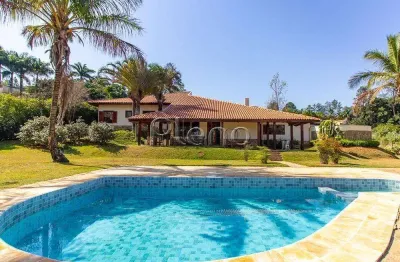 Casa à venda no condomínio chácaras do alto da nova campinas, 6 quartos - campinas.