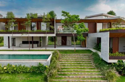 Sobrado à venda em bragança paulista, condomínio quinta da baroneza ii, com 6 suítes, com 1005 m²