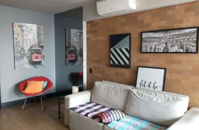 Apartamento à venda em campinas, cambuí, com 1 suíte, com 51 m², condomínio exclusivo cambuí