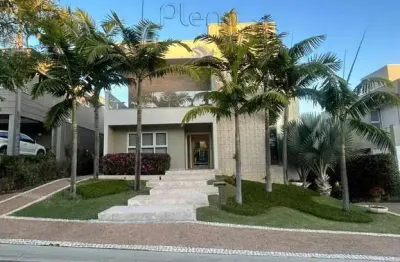 Sobrado à venda em campinas, loteamento mont blanc residence, com 4 suítes, com 626 m²