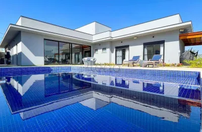 Casa à venda com 4 dormitórios no condomínio vila lombarda, valinhos