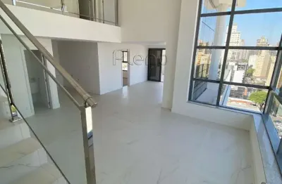 Apartamento duplex à venda com 3 quartos no cambuí, campinas