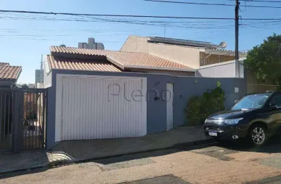 Casa à venda com 3 quartos no jardim chapadão, campinas.