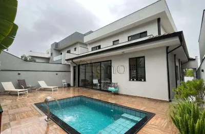 Sobrado à venda com 4 quartos no residencial villa do sol, valinhos.