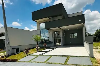 Casa à venda com 3 quartos no condomínio park gran reserve, em indaiatuba
