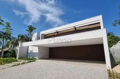 Sobrado à venda com 4 suítes no loteamento alphaville campinas, em campinas