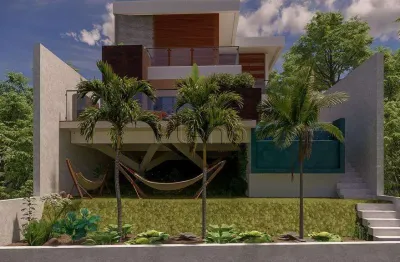 Casa à venda com 3 suítes no reserva jatobás, louveira.