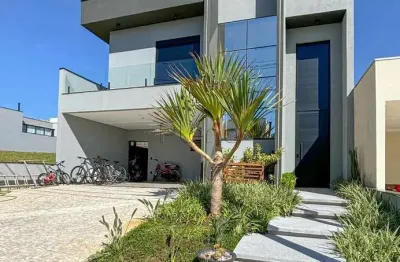 Sobrado à venda com 3 suítes no residencial villa do sol em valinhos
