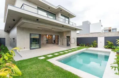 Sobrado à venda em campinas, loteamento residencial arborais, com 4 suítes, com 360 m²