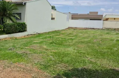 Terreno em condomínio fechado à venda na Avenida José Puccinelli, 1240, Cascata, Paulínia