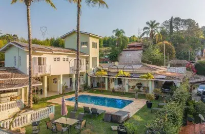Casa à venda com 5 suítes no parque da hípica, campinas.