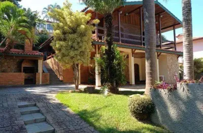 Casa à venda em vinhedo, com 5 quartos, com 356 m², condomínio estância marambaia