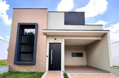 Casa à venda em paulínia, terra da estância, com 3 quartos, com 125 m²
